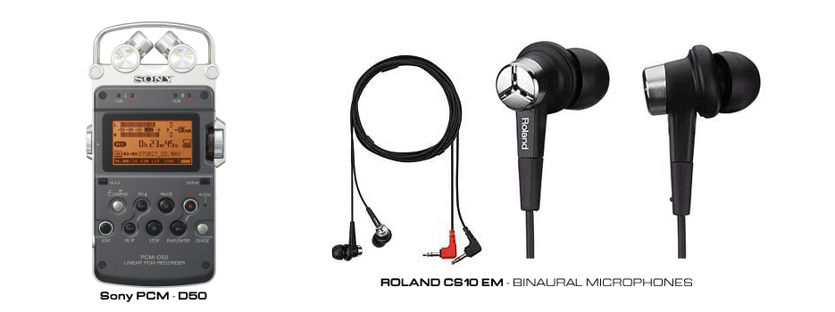 Roland binaural best sale